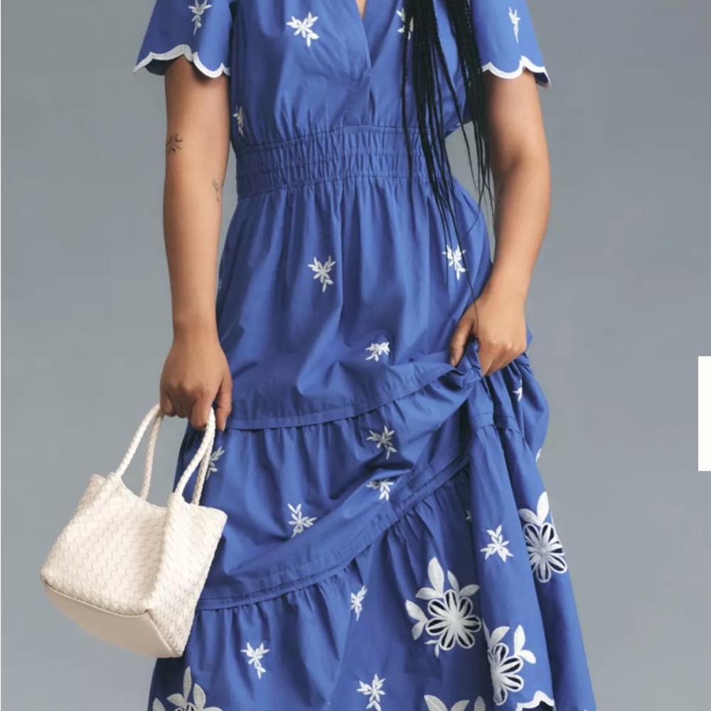 NEW! ❤️Anthropologie❤️ Somerset Maxi Dress - Picture 5 of 11